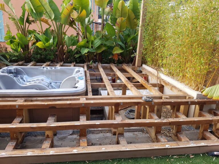 Instalación de Jacuzzi Exterior Encastrado en Terraza (Barcelona)