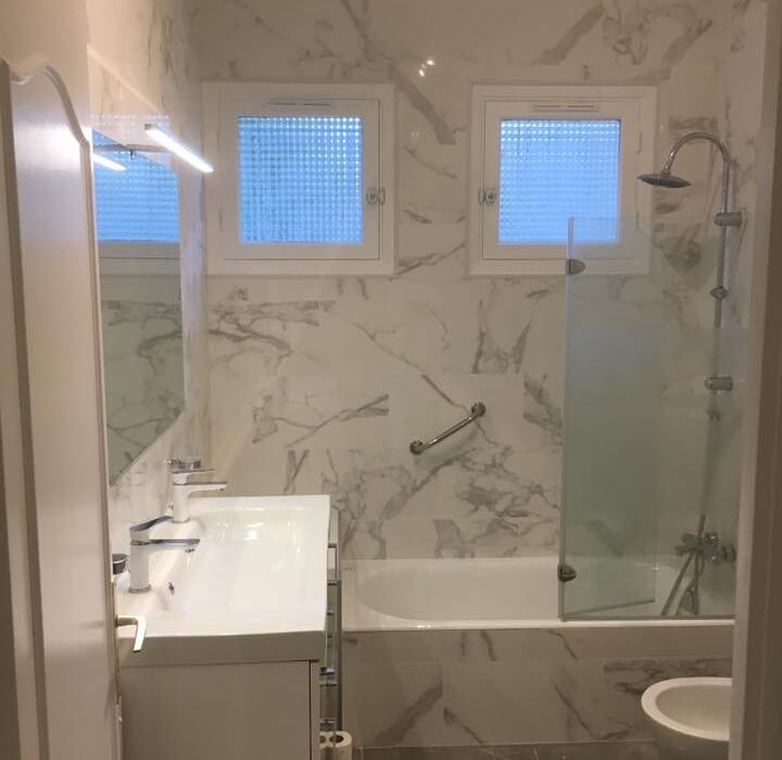 Reforma cuarto de baño con ducha Barcelona
