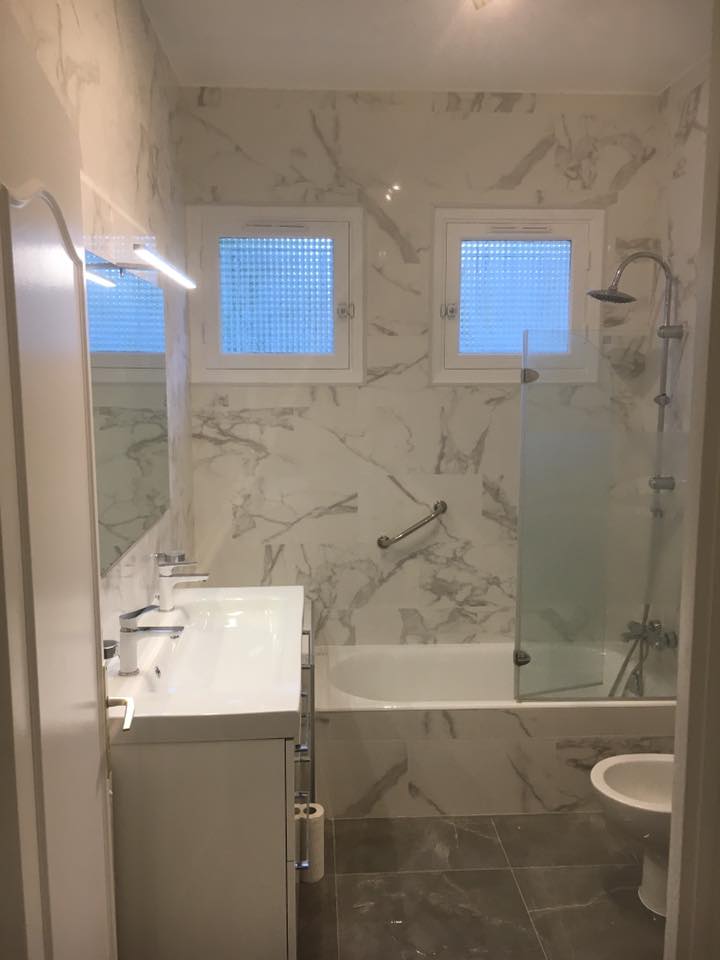 Reforma cuarto de baño con ducha Barcelona